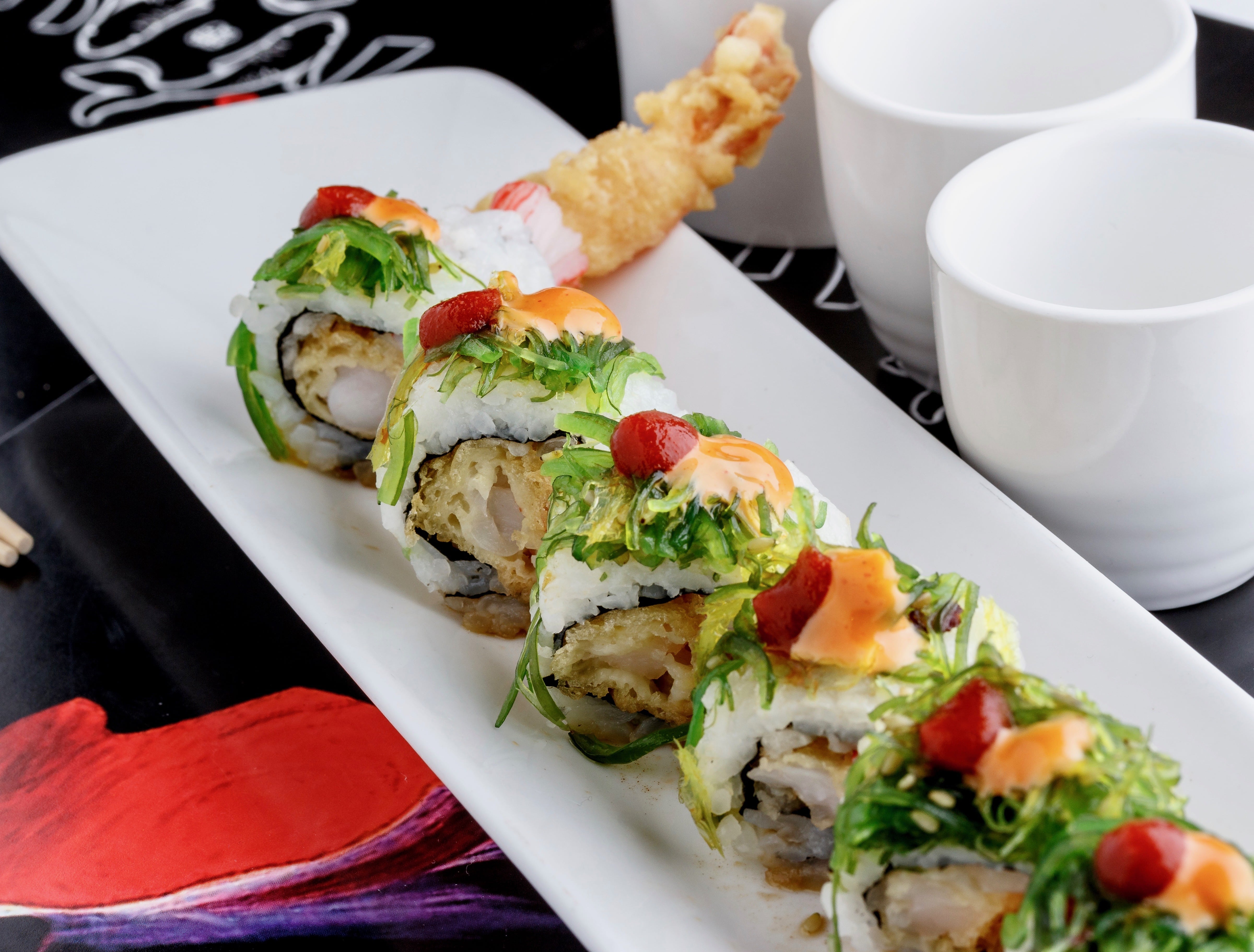 Order Green Dragon food online from Koi Japanese Sushi Bar & Lounge store, Beaumont on bringmethat.com