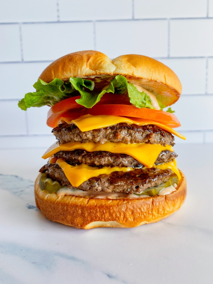 Order Giant Cheeseburger food online from Fanci Freez store, Meridian on bringmethat.com