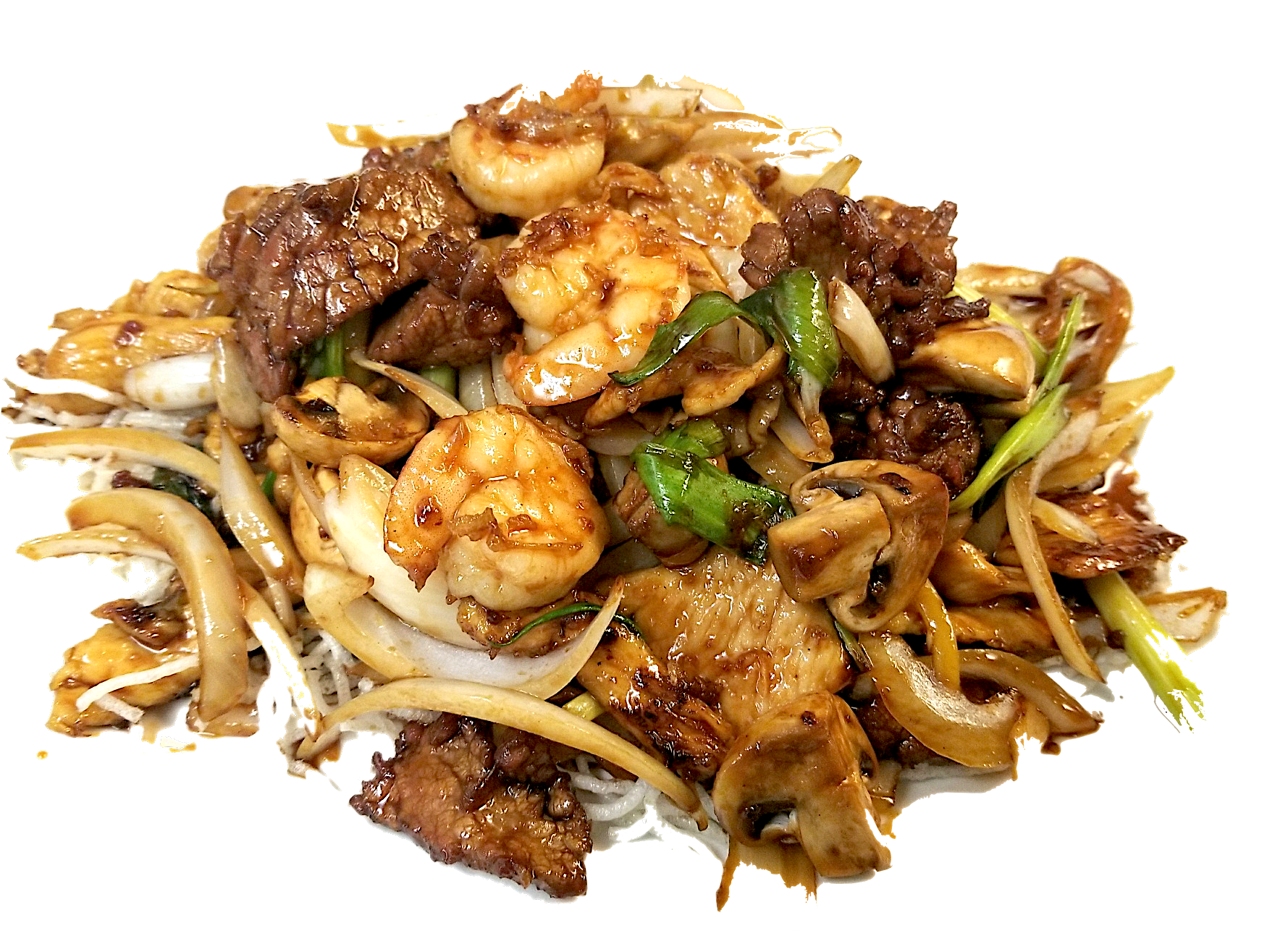 Order J3. Mongolian Triple food online from Jasmine Chinese & Asian Cafe store, Lone Tree on bringmethat.com