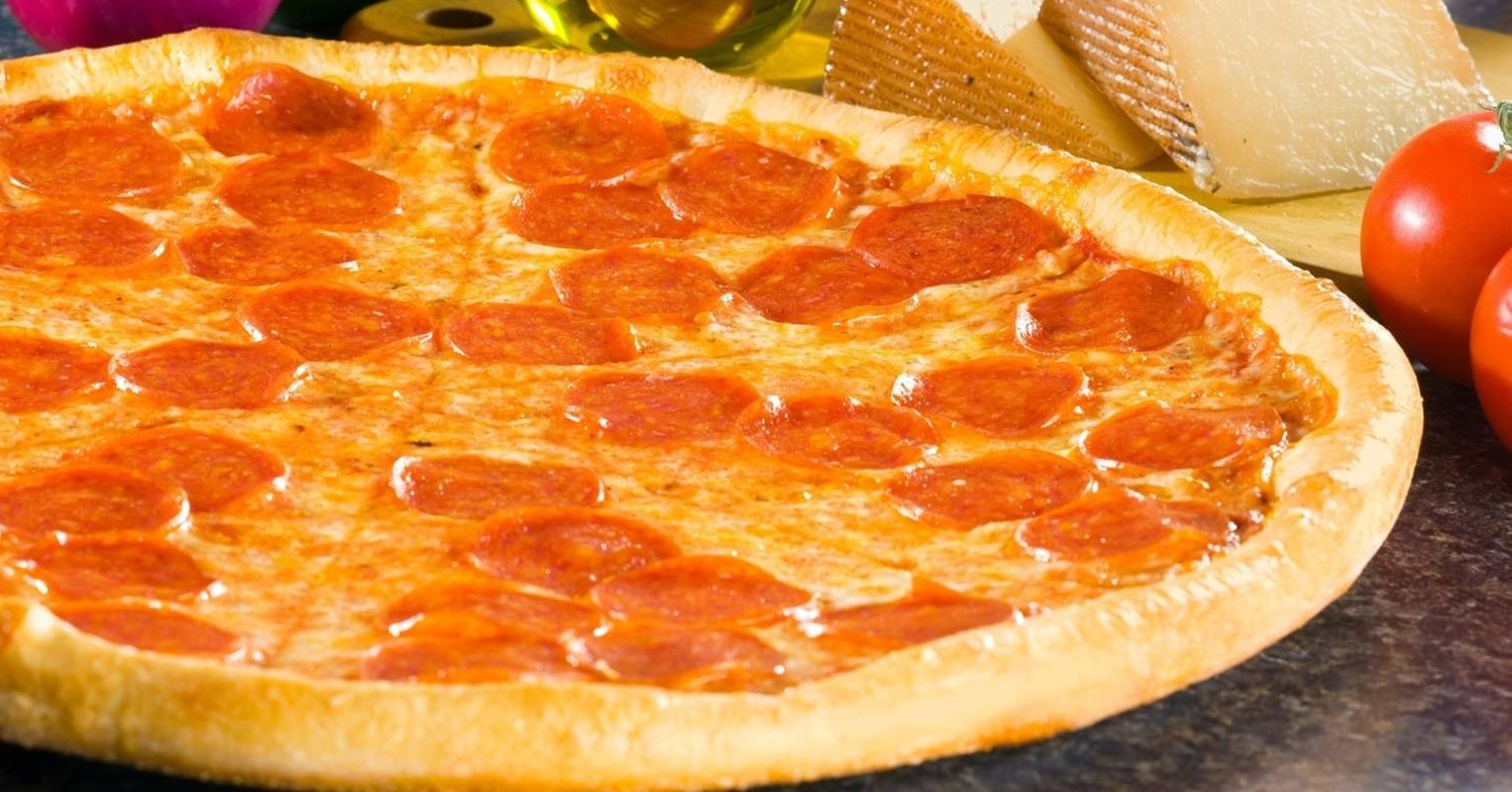 Order Pepperoni Pizza food online from Roman Delight Pizza store, Baltimore on bringmethat.com