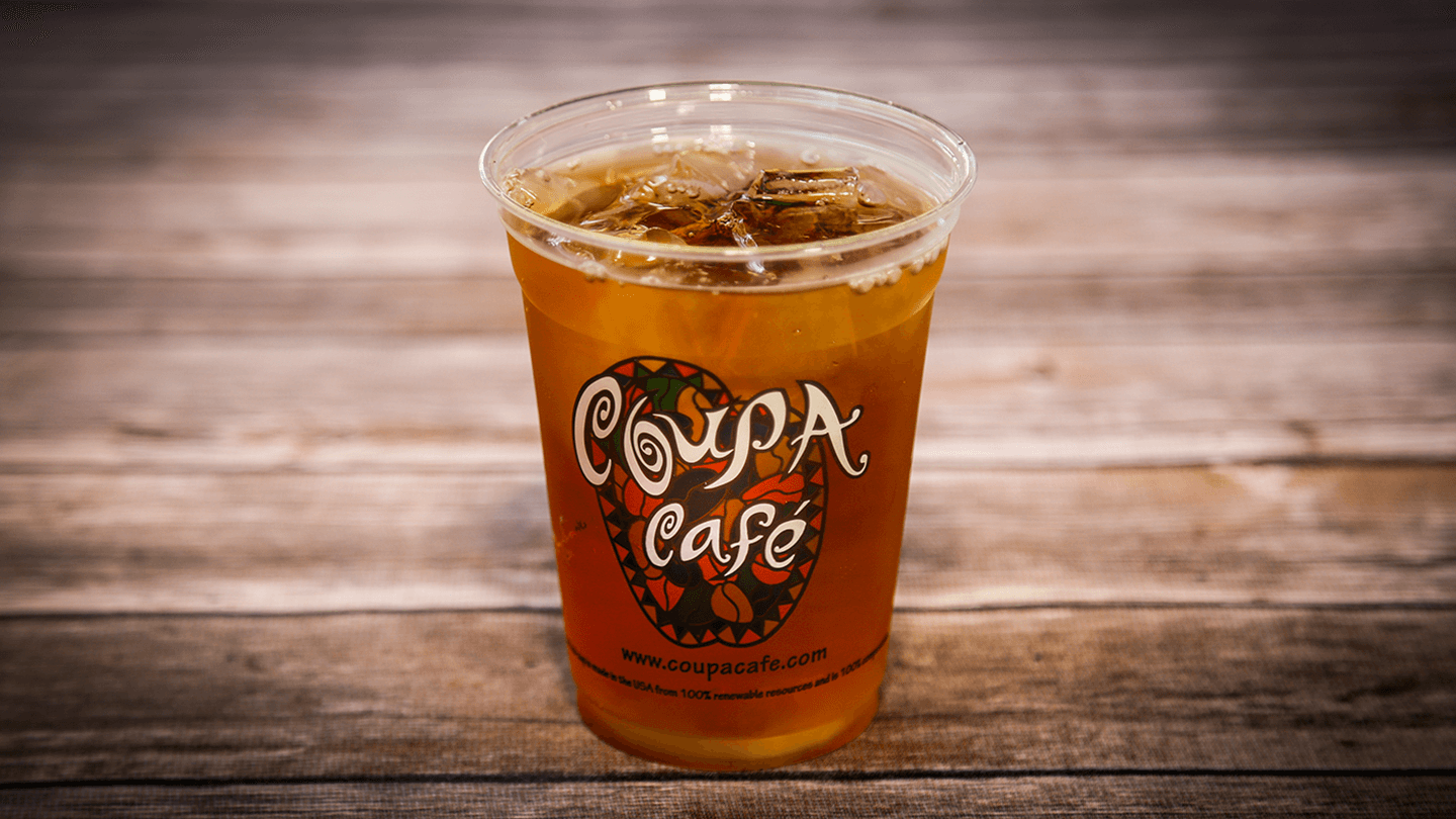 Order Black Iced Tea food online from Coupa Cafe store, Stanford on bringmethat.com