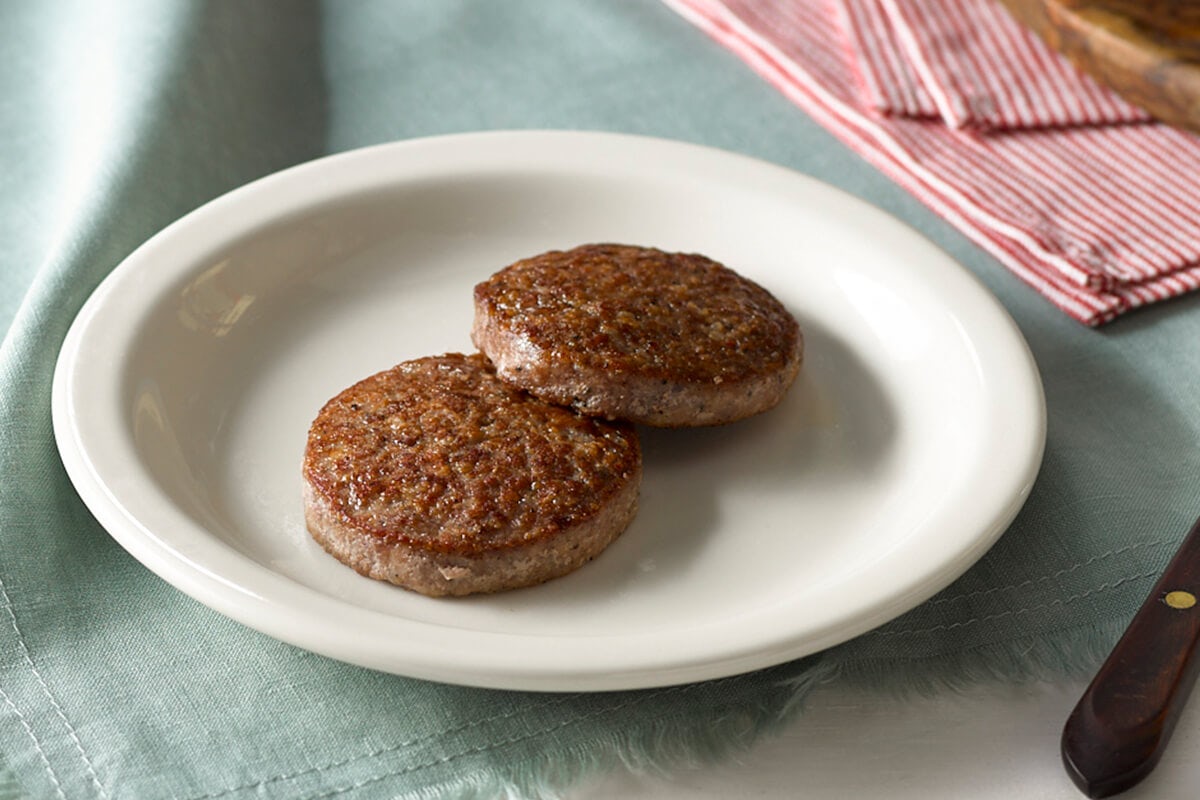 Order Smoked Sausage Patties food online from Cracker Barrel Old Country Store store, Dalton on bringmethat.com