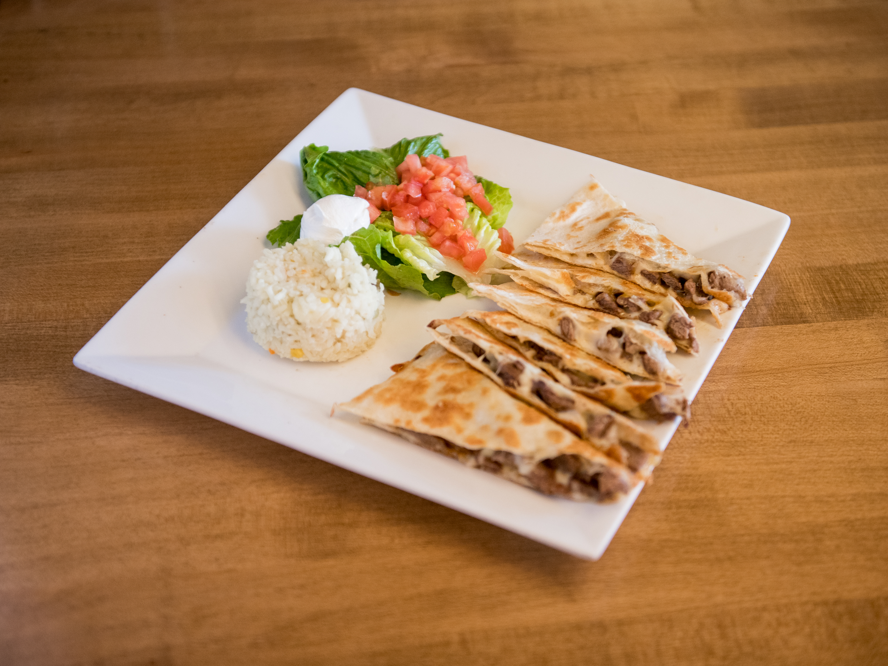 Order Steak Quesadilla food online from Four Breakfast & More store, Champaign on bringmethat.com