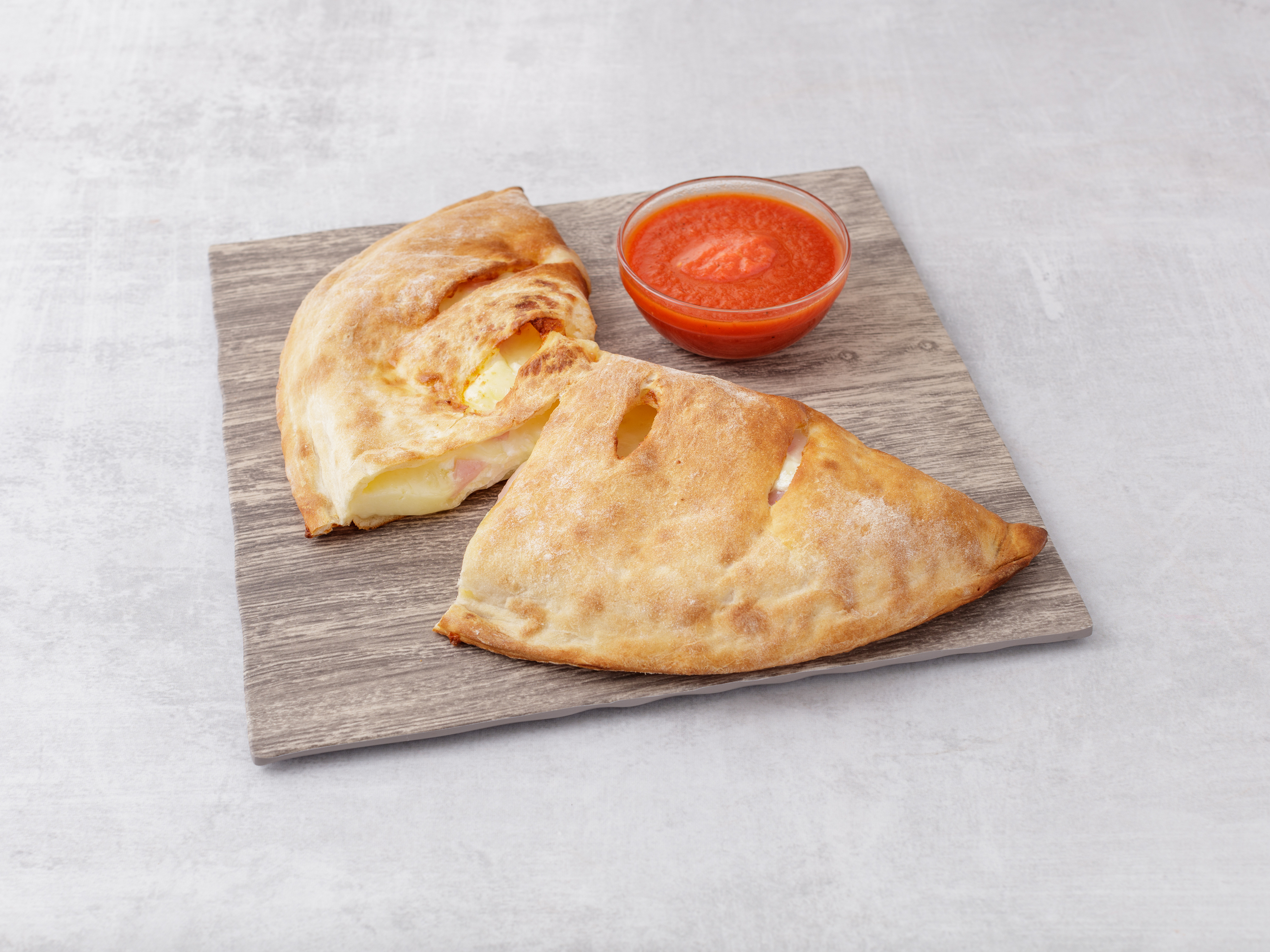 Order Ham Calzone food online from Jimmy Tomatoes store, Denville on bringmethat.com