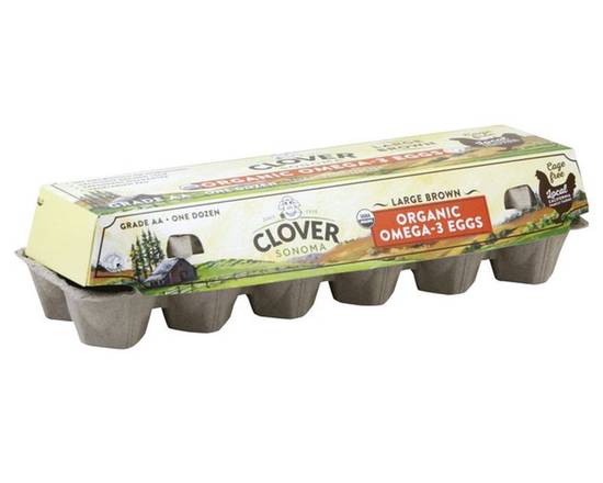 Order Clover Cage Free Large Brown Eggs food online from Bel Clift Market store, SF on bringmethat.com