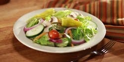 Order Garden Salad - Small food online from Johnny Pizza store, Marietta on bringmethat.com