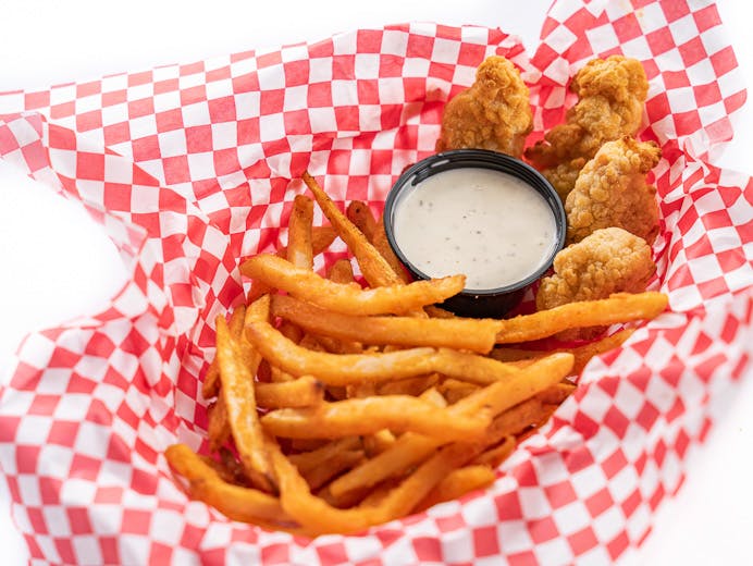 Order Kid's Popcorn Chicken - 4 Pieces food online from Chicho's Pizza store, Chesapeake on bringmethat.com