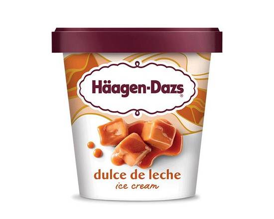 Order Haagen-Dazs Dulce De leche Ice Cream 1 Pint  food online from Pit Stop Liquor Mart store, El Monte on bringmethat.com
