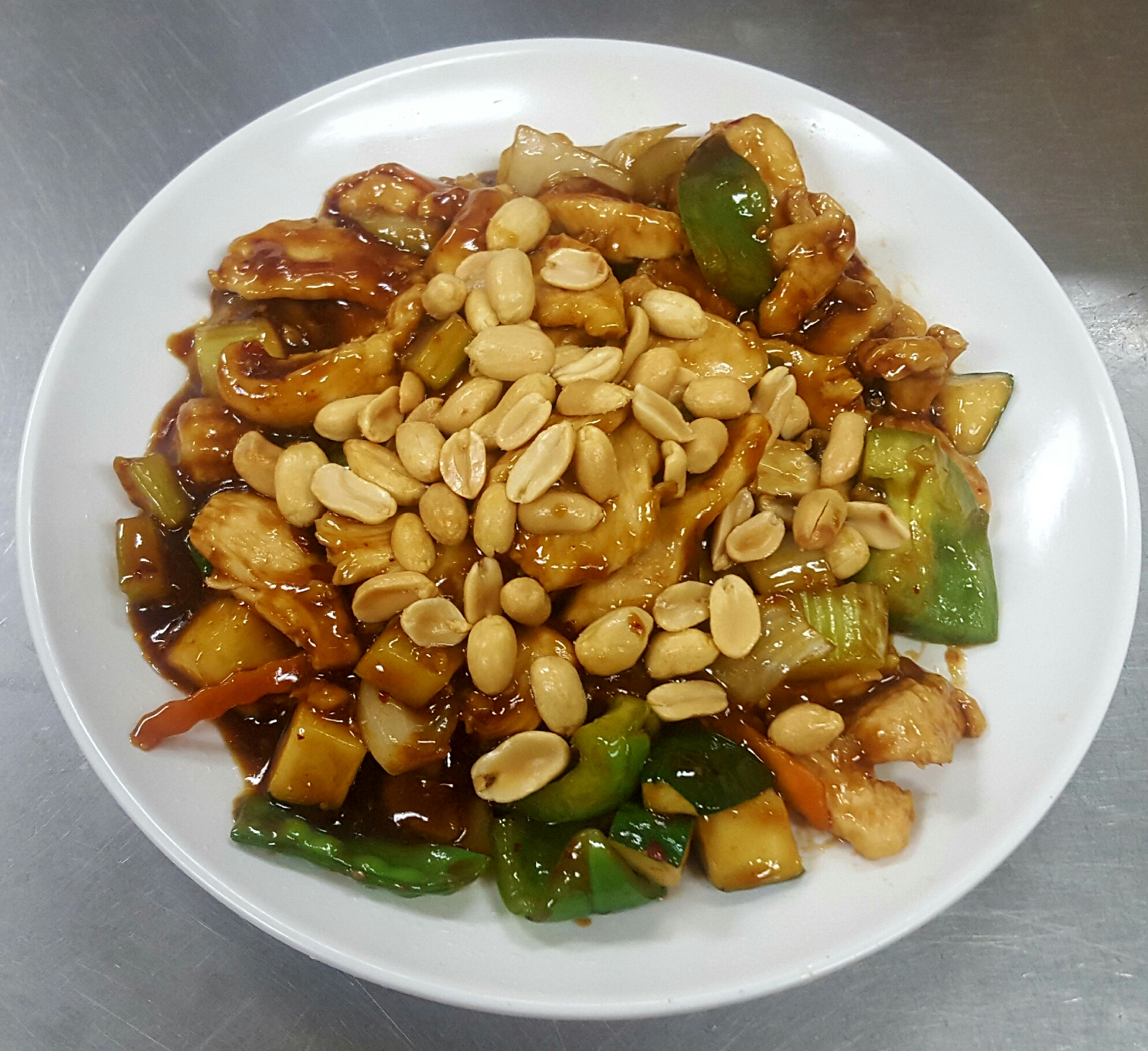 Order 156. Kung Pao Chicken food online from Chop Suey City store, Chicago on bringmethat.com