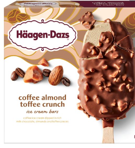 Order Hagen Dsz Coffe Almond Toffee Crunch Ice Cream food online from Md Ice Cream store, Alamo on bringmethat.com