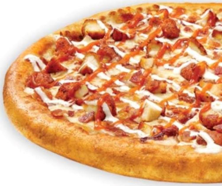 Order Buffalo Chicken Topper Pizza - Small 9'' (4 Slices) food online from Toppers Pizza store, West Bend on bringmethat.com