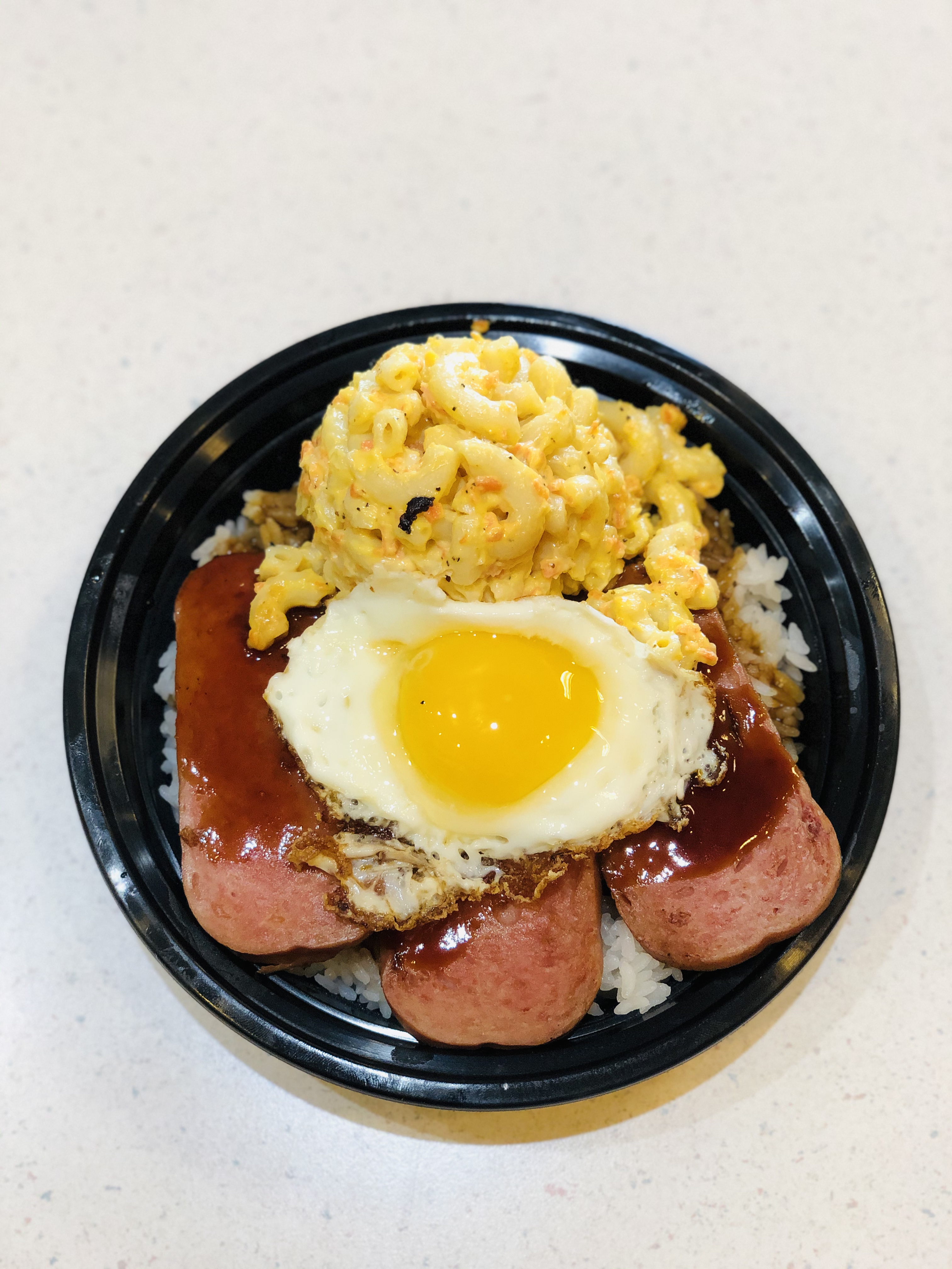 Order Spam Eggs and Rice Bowl food online from Hilo Volcano Grill store, West Covina on bringmethat.com