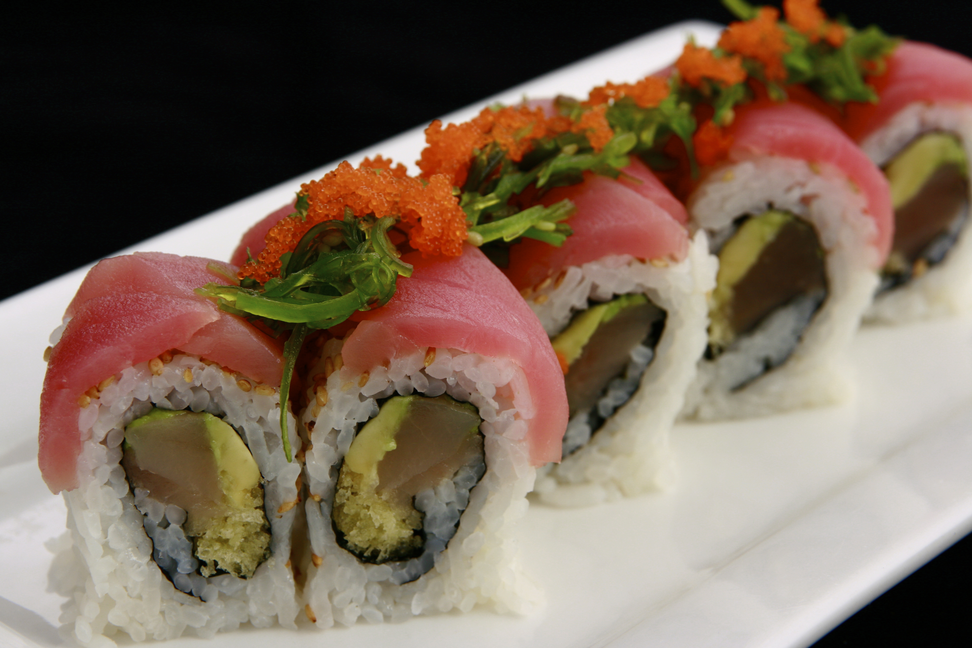 Order Ecstacy Roll food online from Sushi House Goyemon store, Las Vegas on bringmethat.com