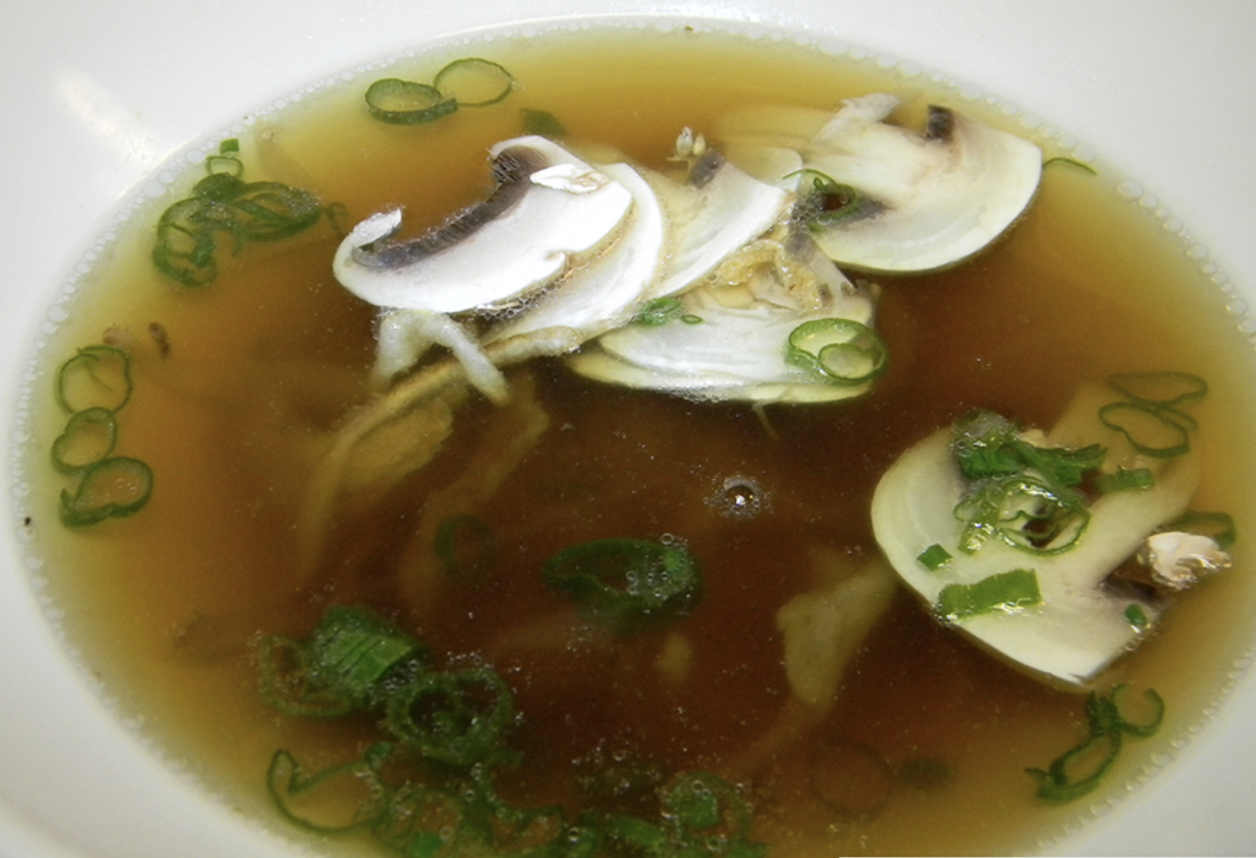 Order Clear Soup food online from Tokyo Bay Restaurant store, Roswell on bringmethat.com