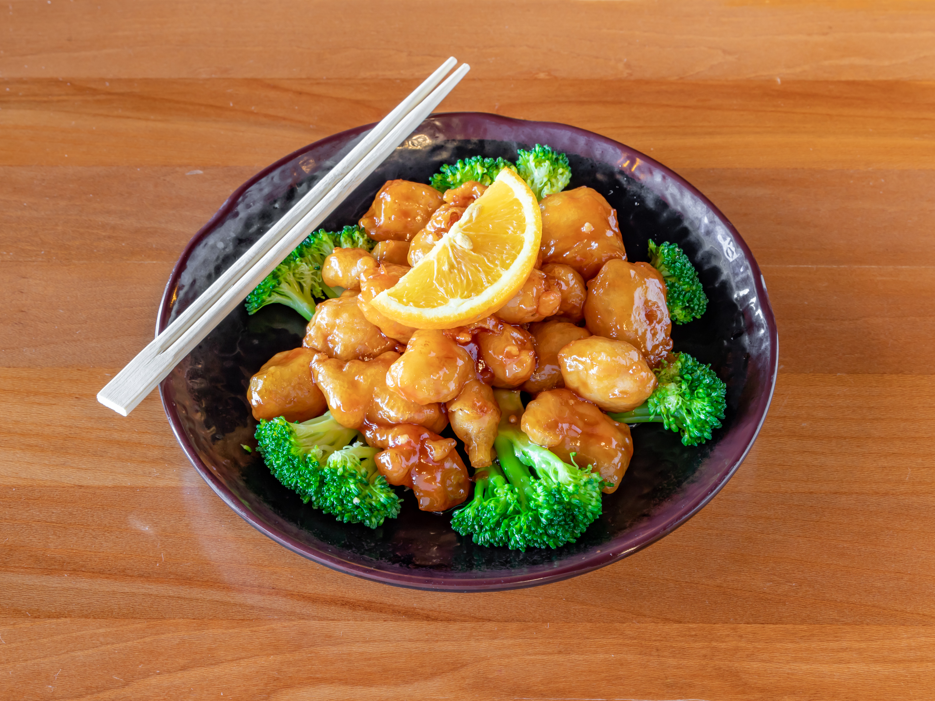 Order 2. Orange Peel Chicken food online from Big Bowl Asian Diner store, Mesa on bringmethat.com