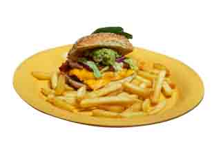 Order Torito Burger food online from Taqueria El Torito #2 store, Greensboro on bringmethat.com