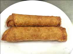 Order Meat Egg Rolls (2) food online from Wok One store, Meadows Place on bringmethat.com