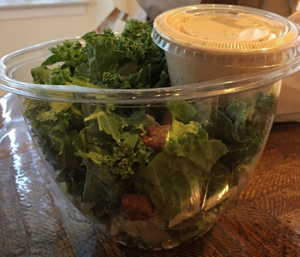 Order Kale Caesar Salad food online from E Fresh store, New Hyde Park on bringmethat.com