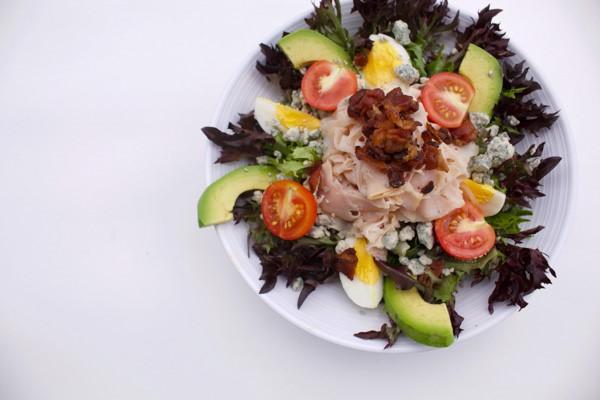 Order COBB SALAD food online from Wisk Am Eatery store, Prosper on bringmethat.com