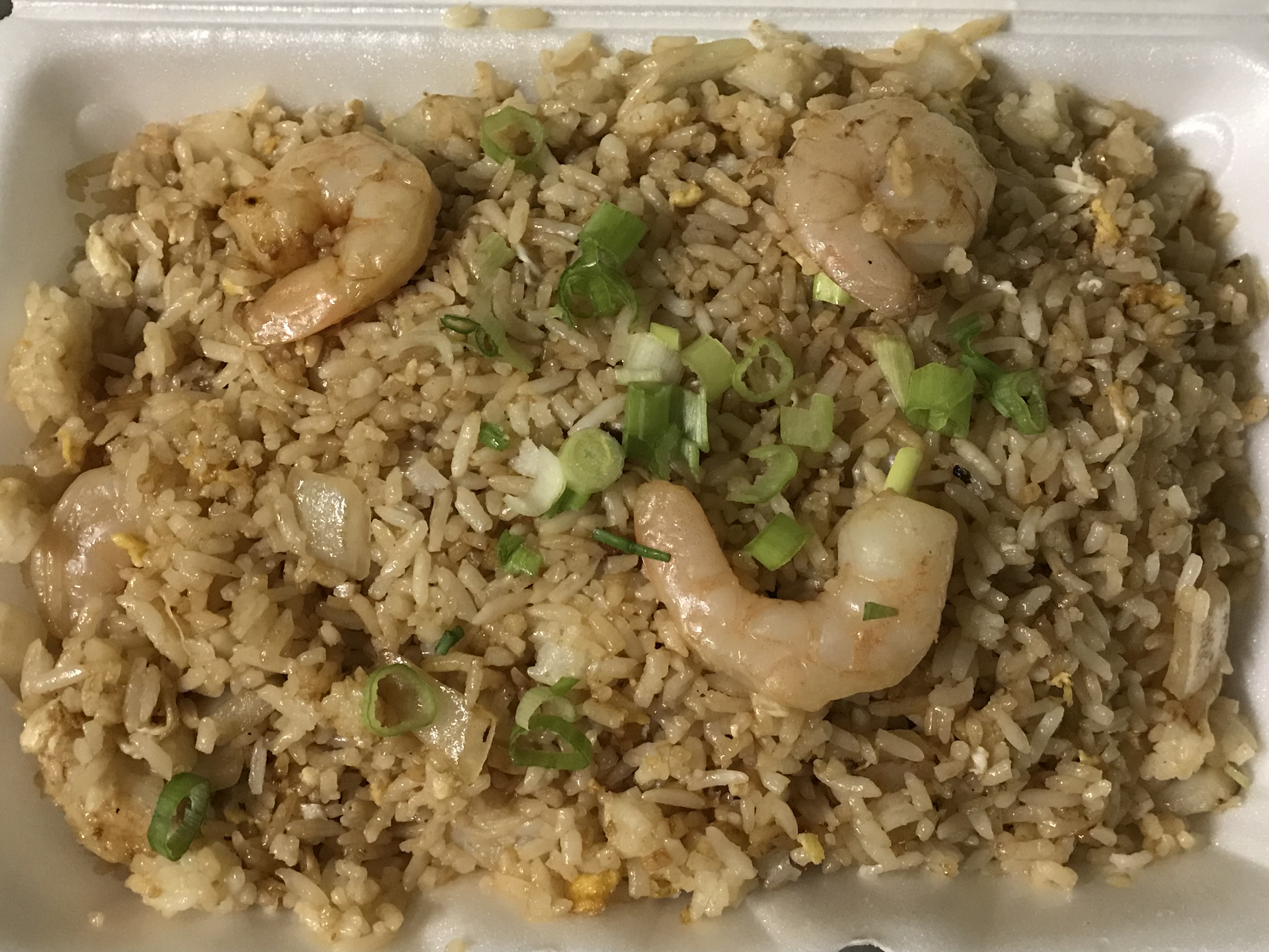 Order 85. Shrimp Fried Rice food online from Sun Luck Garden store, Cleveland on bringmethat.com