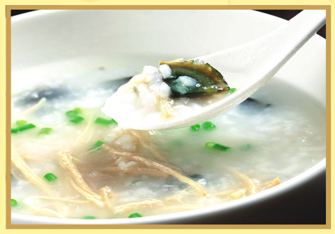 Order Pork with Preserved Egg Congee food online from Joyale Seafood Restaurant store, Seattle on bringmethat.com