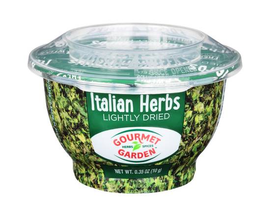 Order Gourmet Garden · Lightly Dried Italian Herbs (0.4 oz) food online from Shaw's store, Windham on bringmethat.com