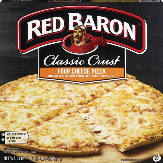 Order RED BARON CLASSIC 4 CHEESE PIZZA food online from CVS store, SAN ANTONIO on bringmethat.com