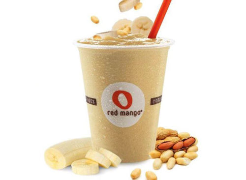 Order Banana Peanut Butter Protein Smoothie food online from Red Mango store, Gurnee on bringmethat.com