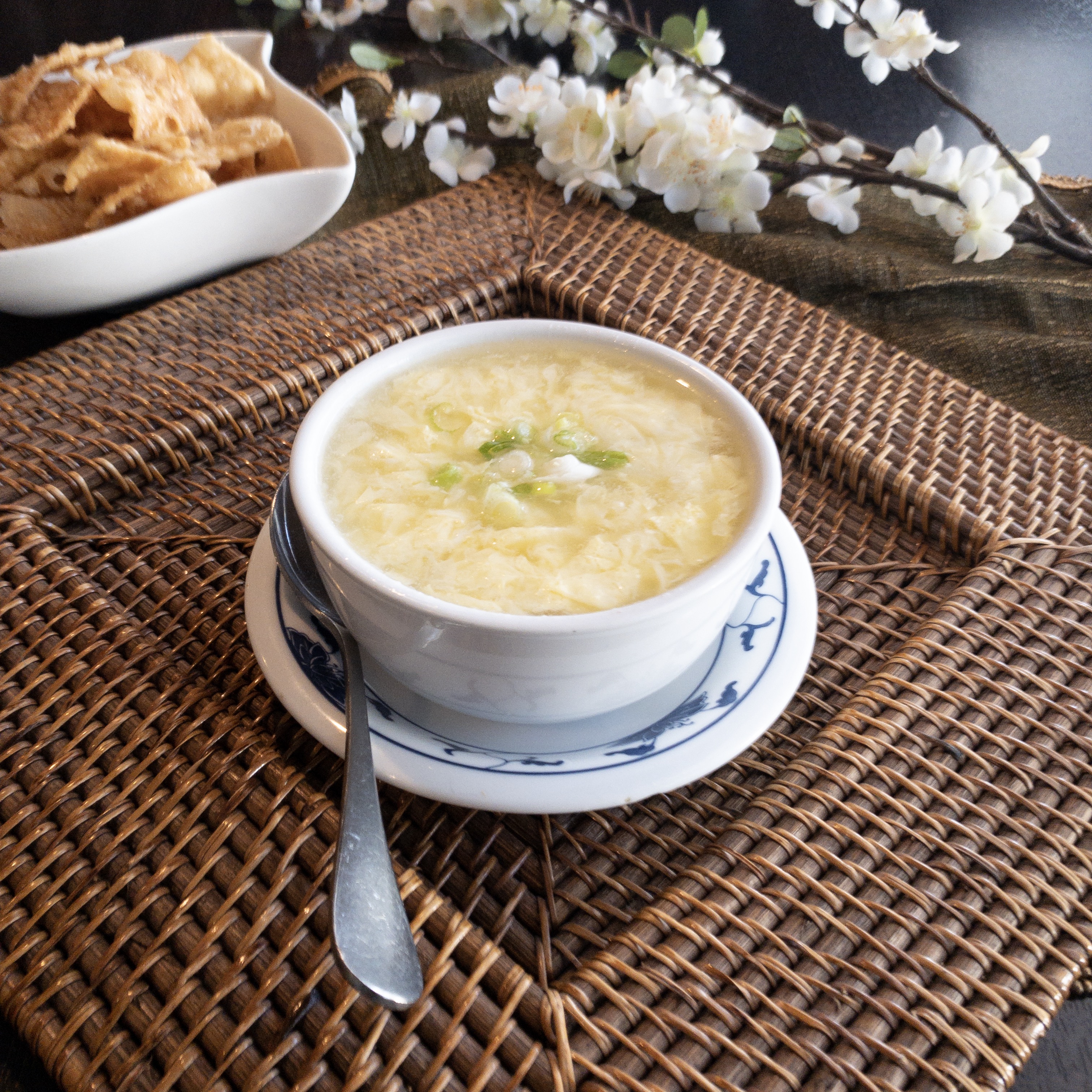 Order Egg Drop Soup（蛋花汤） food online from Red Tea House store, Pittsburgh on bringmethat.com