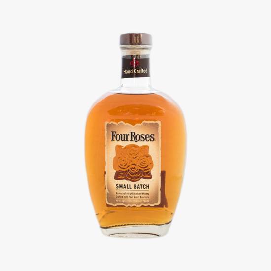 Order Four Roses Small Batch Bourbon Whiskey 750ml  food online from Goodie Liquor And Wine store, Santa Monica on bringmethat.com