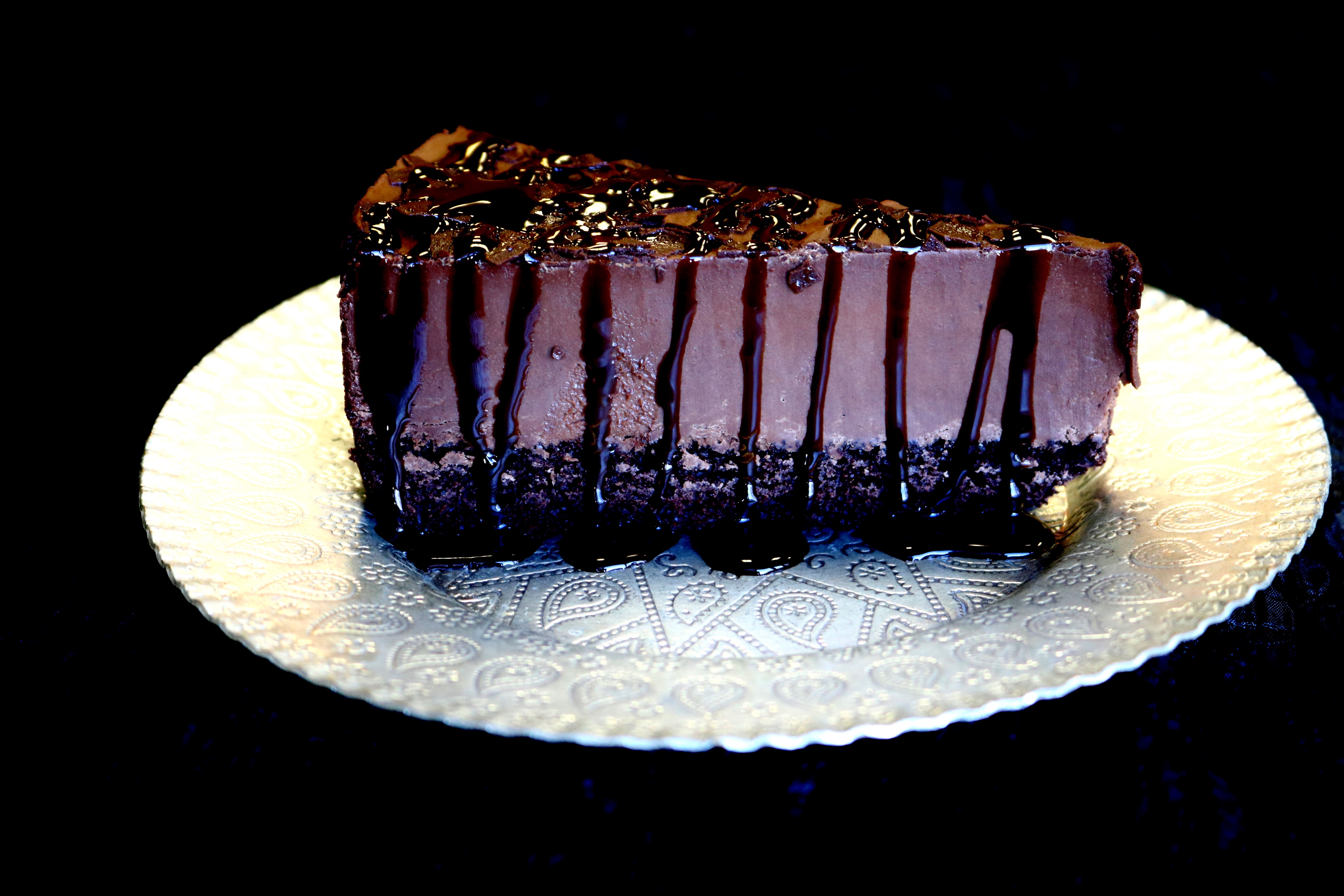 Order Chocolate Mousse Cake food online from Flame Kabob store, Raleigh on bringmethat.com