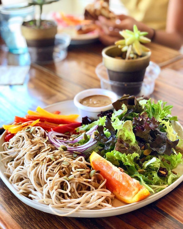 Order Soba Salad food online from Happy Haleiwa Cafe store, Honolulu on bringmethat.com