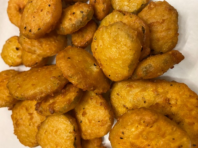 Order Fried PIckle Chips food online from Moogy's store, Boston on bringmethat.com