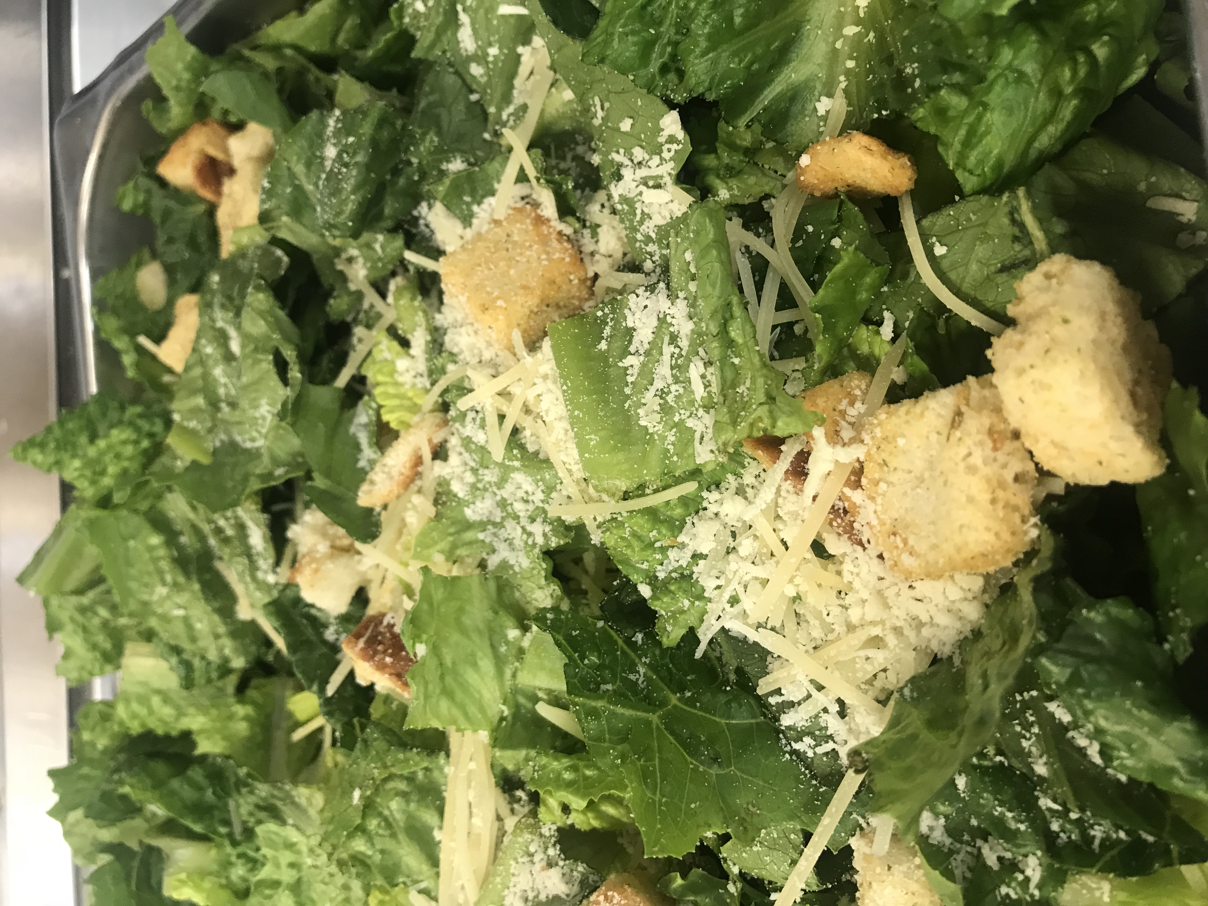 Order Caesar Salad food online from Little italy pizza (92nd) store, New York on bringmethat.com