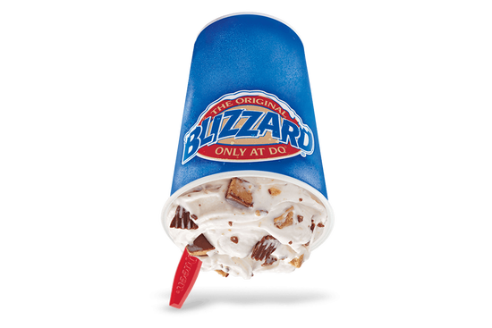 Order Reese's® Peanut Butter Cup Blizzard® Treat food online from Dairy Queen store, League City on bringmethat.com
