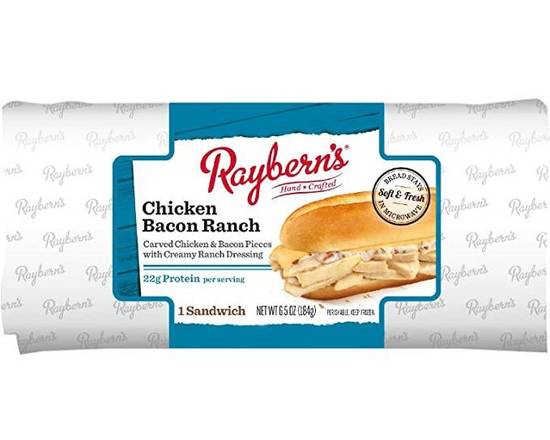 Order Raybern's Chicken Bacon Ranch 6.5 Oz  food online from Pacific Liquor Market store, Bell Gardens on bringmethat.com