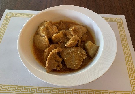Order 25. Chicken Curry food online from Taste Of Burma store, Daly City on bringmethat.com
