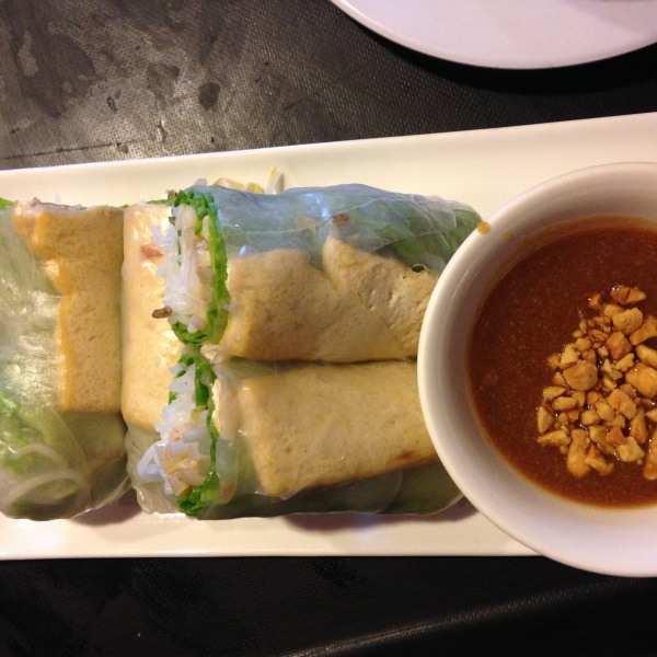 Order Tofu Spring Rolls (2) food online from Pho Saigon Star store, San Diego on bringmethat.com
