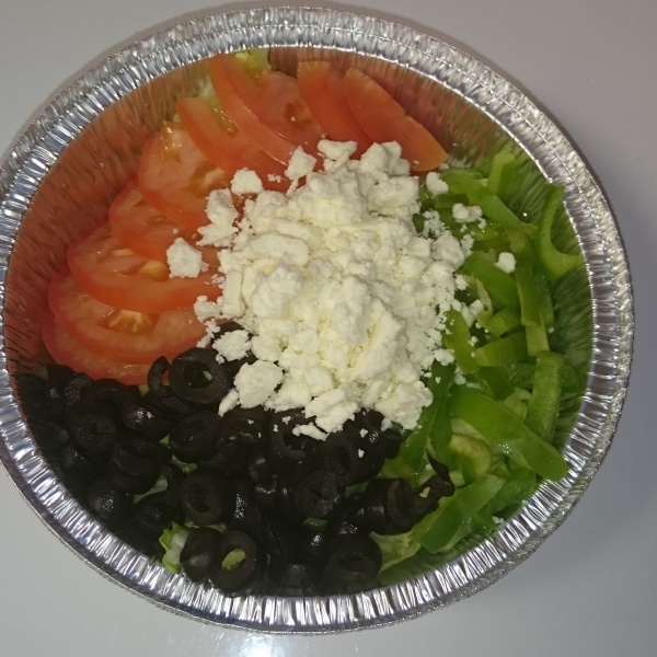 Order Greek Salad food online from The Champion Pizza store, Houston on bringmethat.com