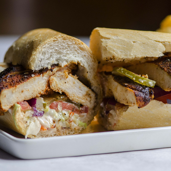 Order Blackened Chicken Po-boy food online from Oceana Grill store, New Orleans on bringmethat.com