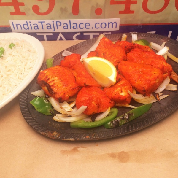 Order E5. Fish Tandoori food online from India Taj Palace store, San Antonio on bringmethat.com