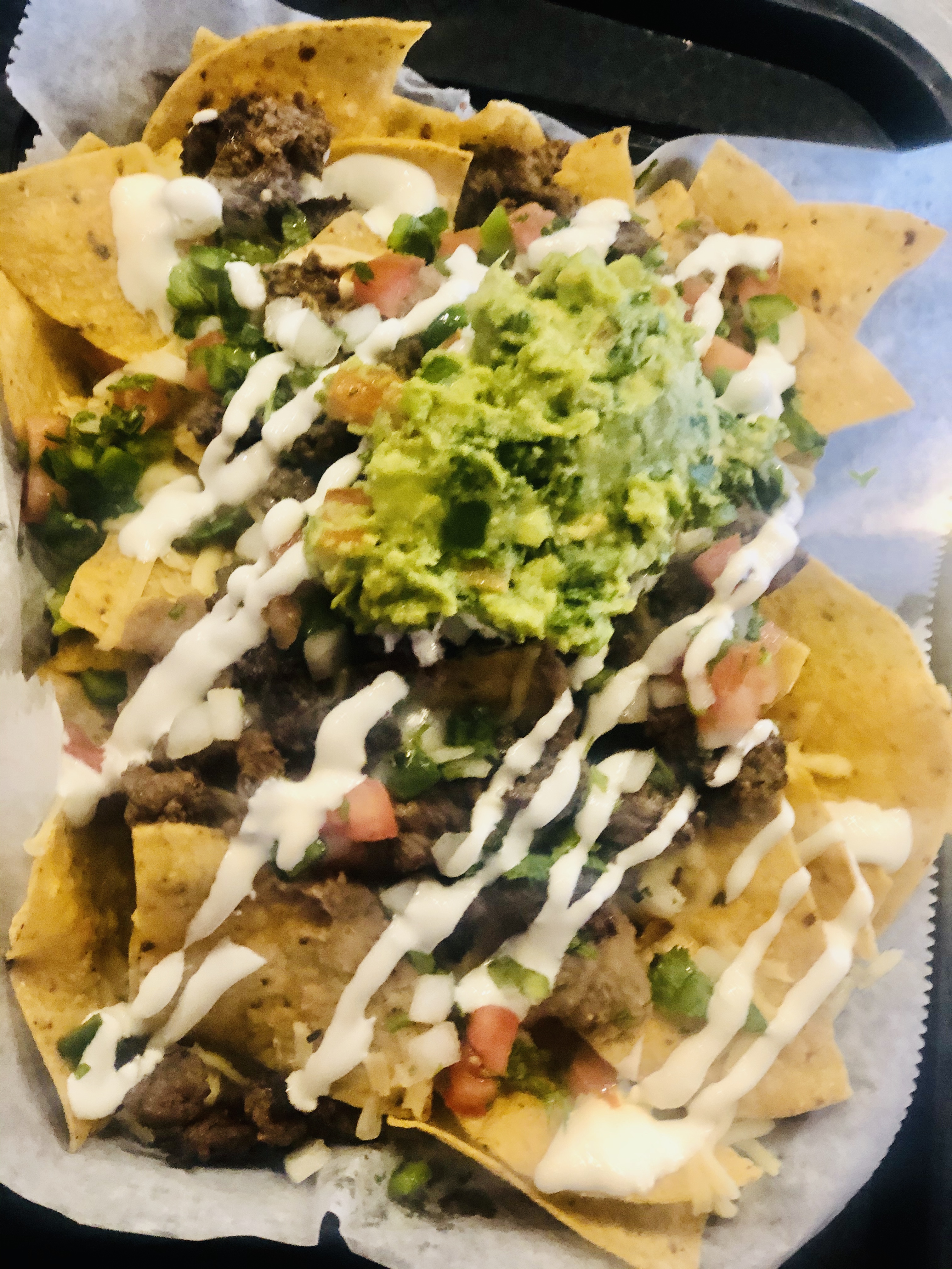 Order Nachos food online from The Outpost Mexican Eatery store, Downers Grove on bringmethat.com