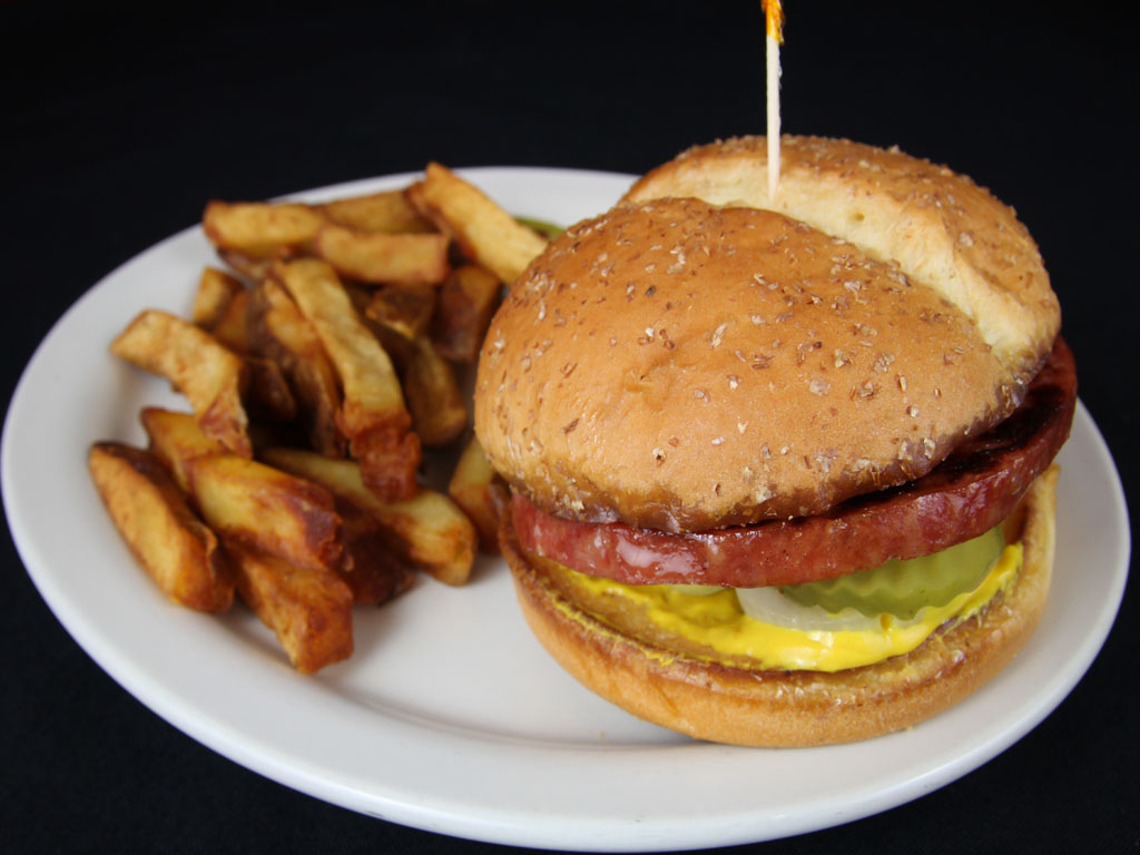 Order Fried Bologna Sandwich food online from The Thurman Cafe store, Columbus on bringmethat.com