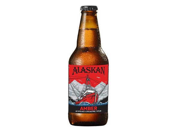 Order Alaskan Amber Ale - 6x 12oz Bottles food online from Prince Liquor store, Torrance on bringmethat.com