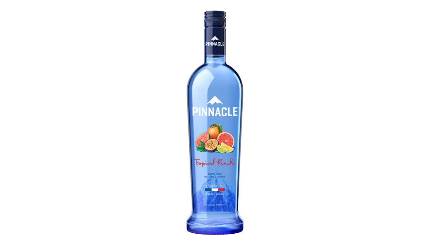 Order Pinnacle Tropical Punch Vodka 750mL food online from Village Commons Liquor store, Camarillo on bringmethat.com