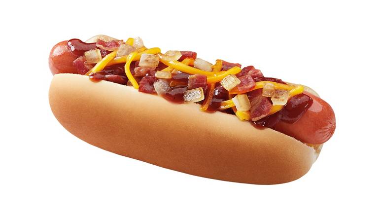 Order Texas BBQ Dog food online from Wienerschnitzel store, Orange on bringmethat.com