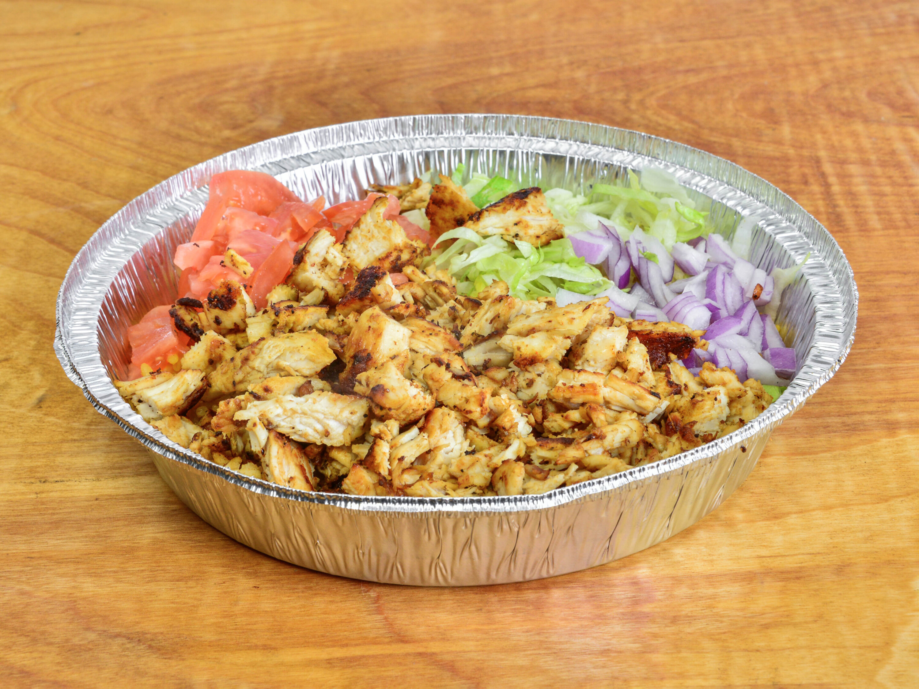 Order Grilled Chicken Over Rice Bowl food online from Shottys Kitchen store, Detroit on bringmethat.com