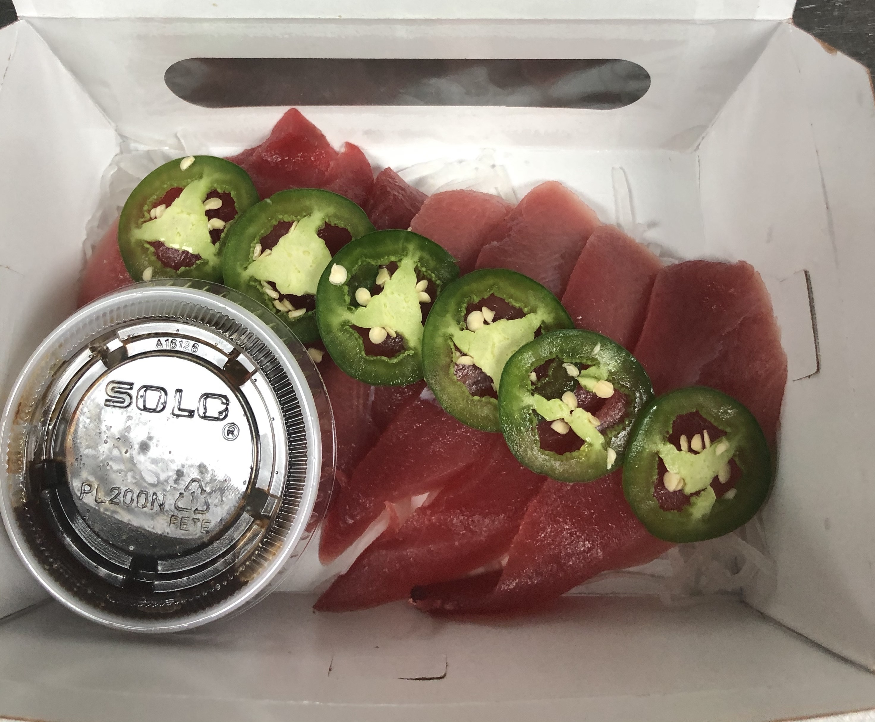 Order  tuna carpaccio food online from Shake Shake Crab store, New York on bringmethat.com