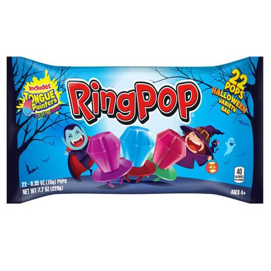 Order Topps Halloween Ring Pop - 22 ct food online from Rite Aid store, Clyde on bringmethat.com