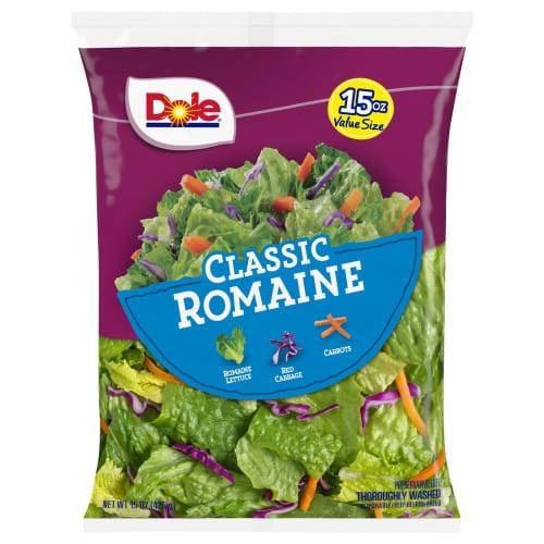 Order Dole · Classic Romaine Salad (15 oz) food online from Winn-Dixie store, Quincy on bringmethat.com